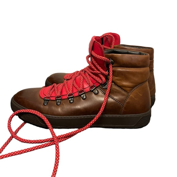 MONCLER Leather Boots - NEW - Authentic - Picture 4 of 8